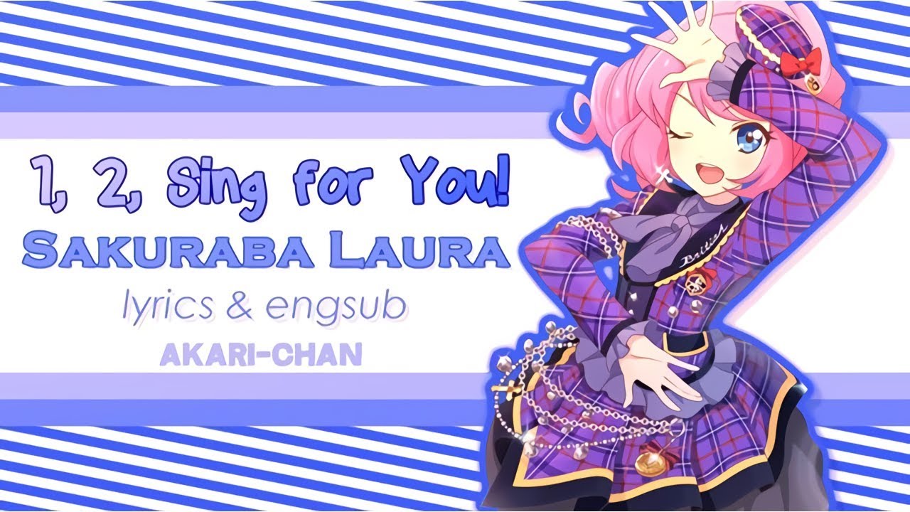 LYRICS  ENGSUB 1 2 Sing for You Laura solo   Aikatsu Stars