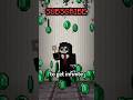 INFINITE EMERALDS IN Survival Minecraft! #minecraft #shorts