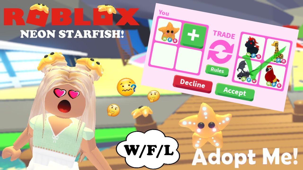 TRADING ALL! MAINLY LF STARFISHES OR OTHER STAR REWARD PETS :  r/AdoptMeTrading