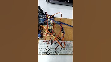 smart gate #arduino #project usung #sensor and #servo