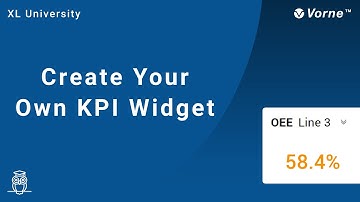 KPI Widget: Build Your Own Manufacturing Production Dashboard