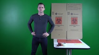Regulated Medical Waste Box: Assembly and Disposal
