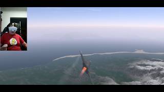 Jank Aussie Pilot almost crashes a jet in VTOL VR