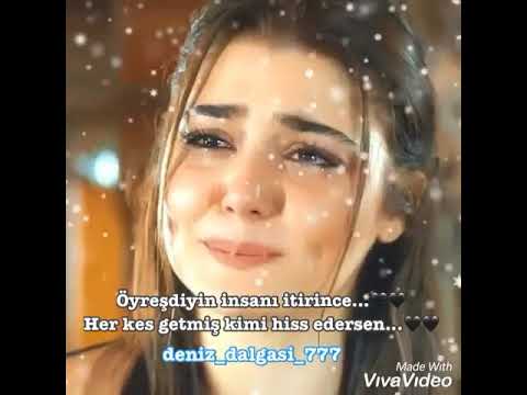 whatsapp status instagram videolari //Oyresdiyim insanlari itirmekden bezdim///