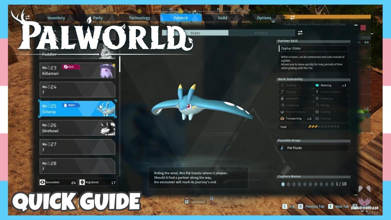 Where To Catch Celaray *Mantine* In Palworld | Location Quick Guide