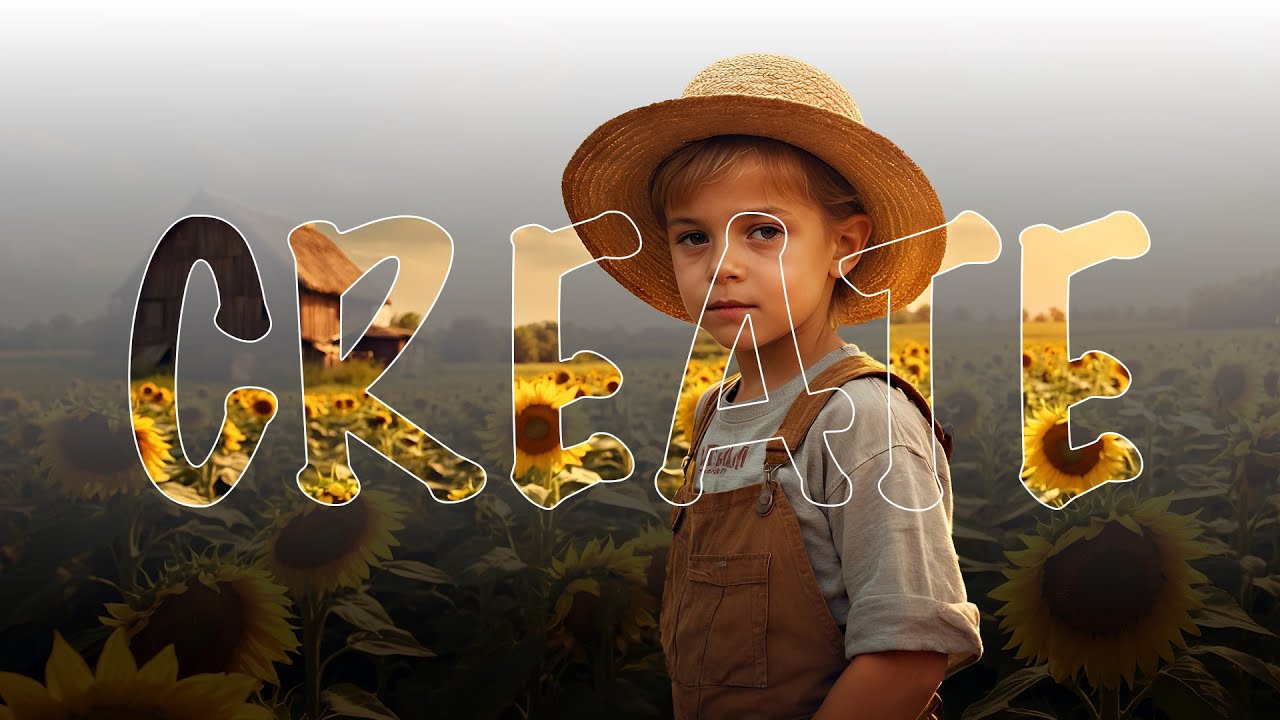 Outline Text Effect | Photoshop | SpiralFX