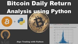 Bitcoin Daily Return- Using Python | Python for Bitcoin analysis