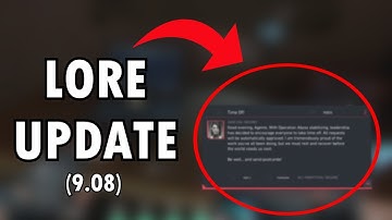 9.08 LORE UPDATES
