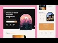 🏠 Real Estate Website Design || HTML, CSS & JS || Free Source Code