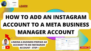 How to Add an Instagram Account to Meta Business Manager