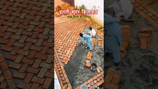 Bricks Se🔥 Bana Diya Sandar Floor.#trending #shotrs #viralvideo #constructionequipment