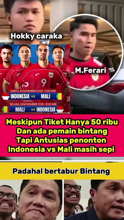 SEpi peminat laga uji coba Timnas U-23 #timnasindonesia #football #beritabola