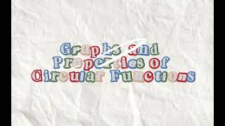 Performance task (pre-calculus)