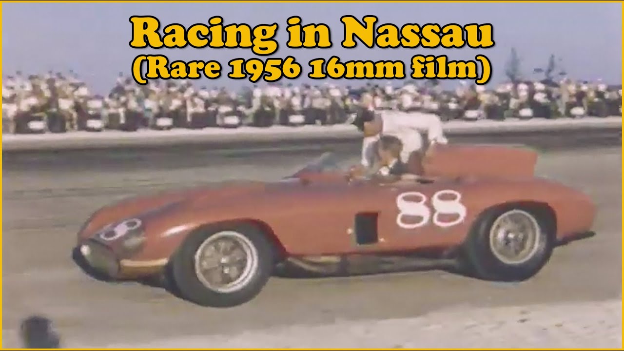 Racing in Nassau - Bahamas (Rare 16mm film)