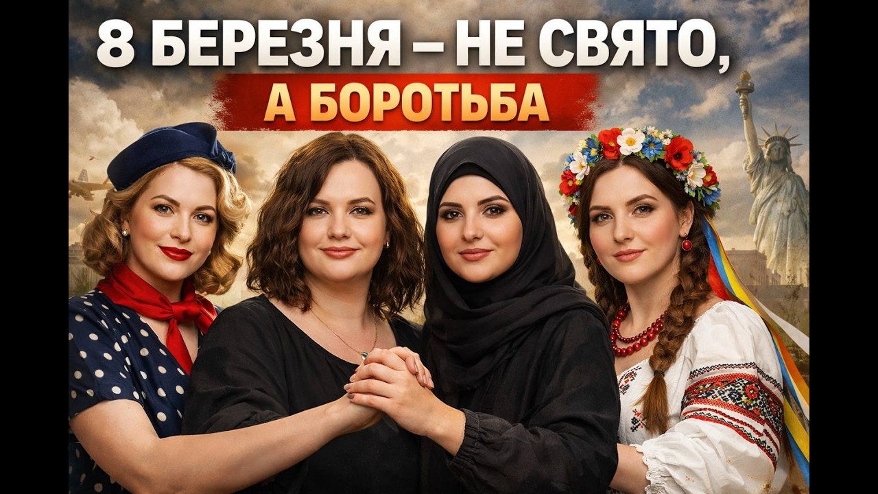 8 БЕРЕЗНЯ: СВЯТО ЧИ БОРОТЬБА? НІ РАДЯНСЬКІЙ ПРОПАГАНДІ -СУФРАЖИСТКИ ІРАН США ТА КОРОЛЕВА ЄЛИЗАВЕТА 2