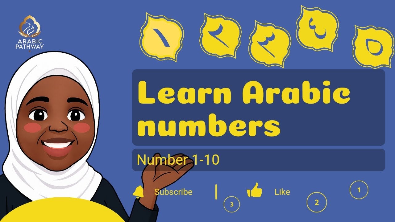 Arabic numbers for beginners - YouTube