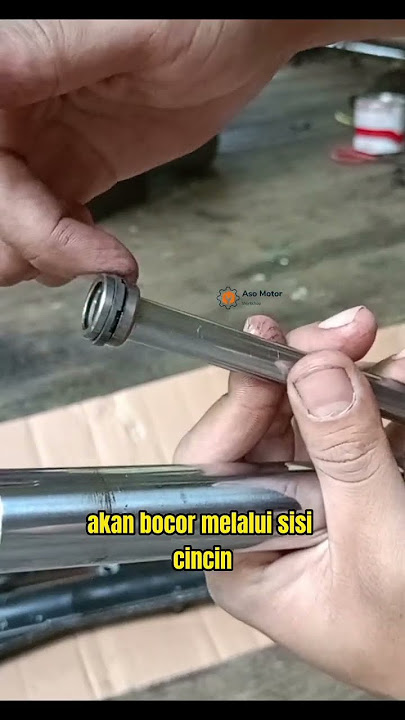 shock jedak jeduk saat melewati polisi tidur / jalan rusak #asomotor