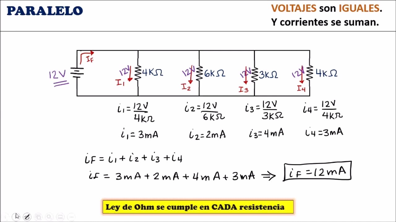 El Voltaje En Serie Y Paralelo