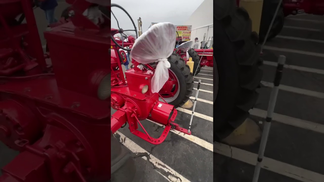 Some nice Farmalls on display. 