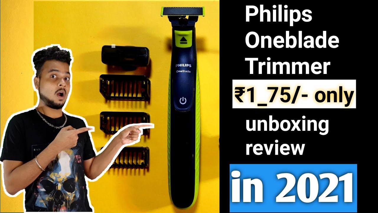 youtube philips oneblade