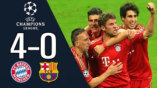 Bayern Múnich 40 Barcelona 2013