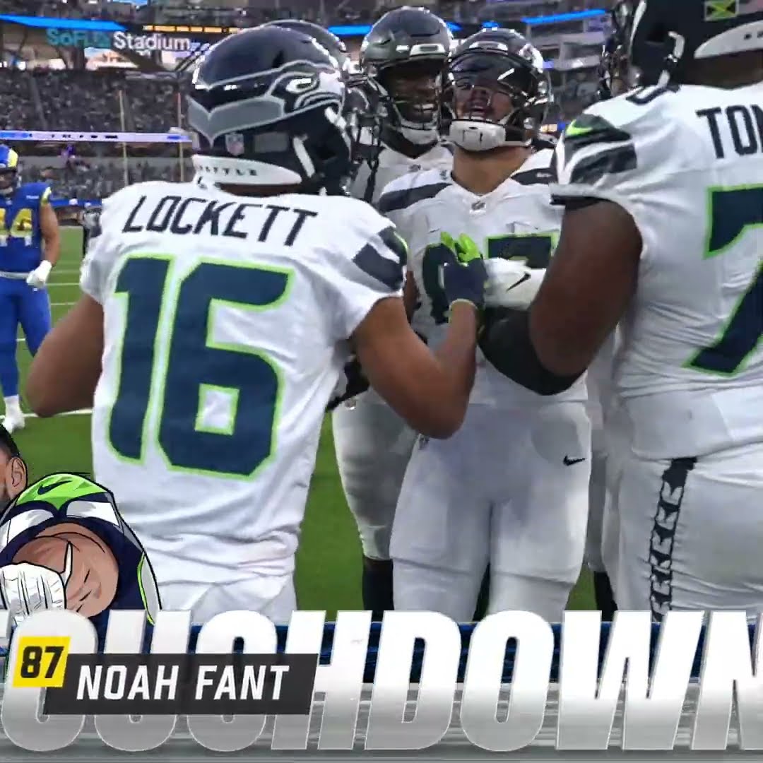Noah Fant catches for a 16-yard Touchdown vs. Los Angeles Rams