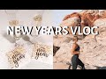 NEW YEARS EVE AND DAY VLOG 2021 (LAS VEGAS STRIP, GOING HIKING, MAKING PIZZA)