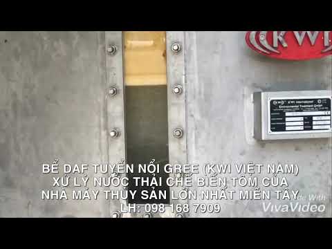 Video BỂ DAF TUYỂN NỔI GREE (KWI VIỆT NAM) XỬ LÝ NƯỚC THẢI... - youtube
