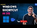 How to CREATE a SHORTCUT on the DESKTOP in WINDOWS in 31 S