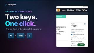 Keyboard shortcuts and the floating copy button