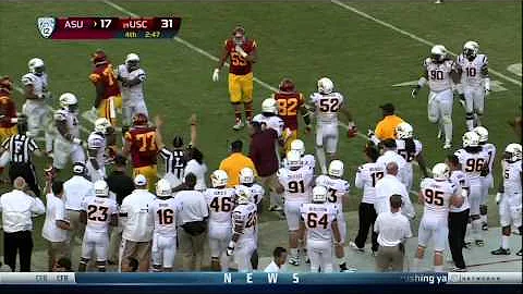 JediASU: Brandon Magee Forces a Fumble; Carl Bradf...