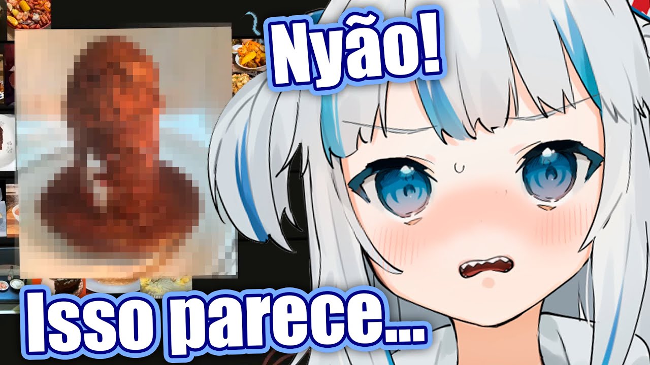 Gura quase sofre um infarto com essa imagem!