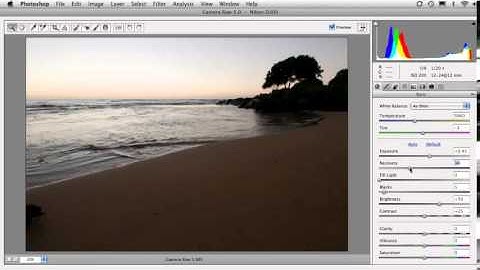 one video u never seen/secrets of photoshop/camera raw graduated filter/amazing