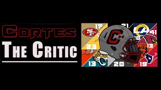 Cortes The Critic NFL Week 2 Time to Panic