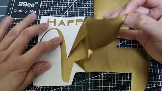 Creating Floating Cake Topper using my Cricut Explore Air 2