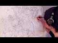 HUGE My Hero Academia Drawing | Every Class 1 - A Member - Anime Sketch