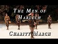 Scenes from the Men of Harlech Charity March