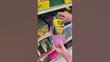Thumbnail of Back to school asmr fail #fail #backtoschool #shopping #asmr #crayola #crayons #shorts