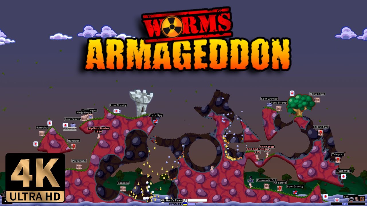 Nostalgia Gamística: Worms Armageddon