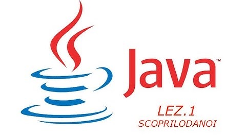 INTRODUZIONE LINGUAGGIO JAVA   LEZ-1