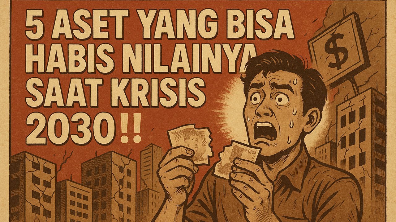5 Aset Berbahaya Saat Krisis 2030 yang Bisa Bikin Rugi Besar‼️