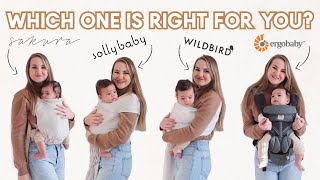BEST BABY CARRIER SHOWDOWN | Review, Comparison, & Try On