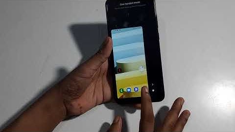 Samsung Galaxy A22 |how to use one hand mode | one hand mode use kaise karen