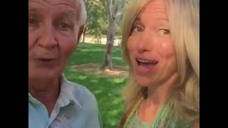 Debbie Gibson And Daddy Joe In The Park