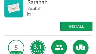 SARAHAH- THE Viral android app|can it be hacked in hindi