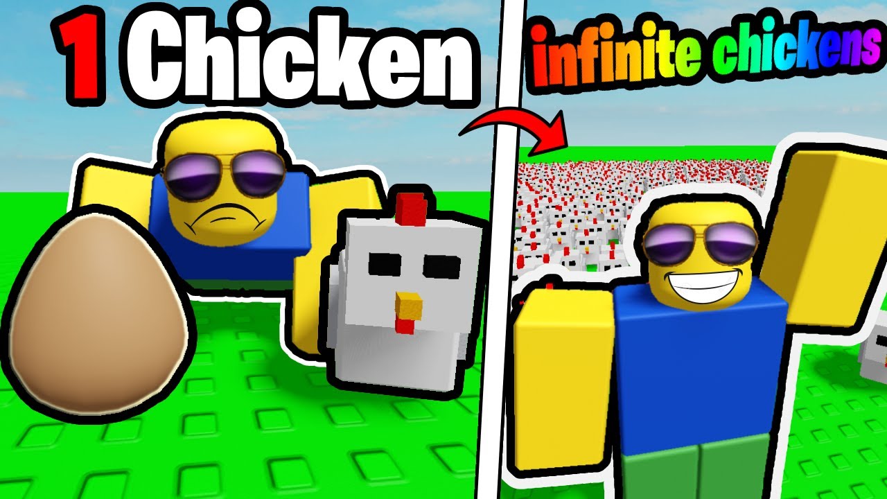 i hatched 1 MILLION CHICKENS in Roblox...
