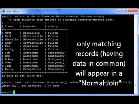 Database (05): Joining Tables with SQL
