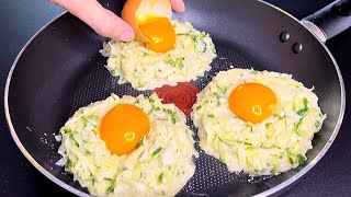 Wenn Sie 3 Kartoffeln und ein Ei haben. Leckere Kartoffeln! Tolles Frühstücksrezept!