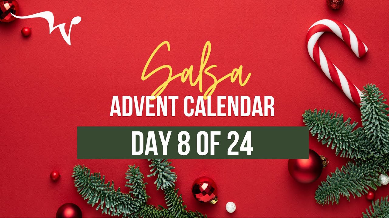 Day 8 🎁 Salsa Advent Calendar 2022 | Salsa footwork On1 🎄