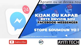 MEN KIJAN POU RETE ENVIZIB SOU FACEBOOK (anpeche moun plede ekriw)